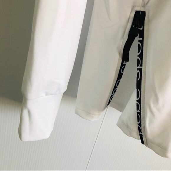 NEW! Bebe Sport hooded sweatshirt front zippers - Picture 6 of 7